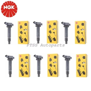6 x 90919C2002 OEM NGK Ignition Coils For Toyota Tacoma Corolla 4Runner Tundra - Picture 1 of 8