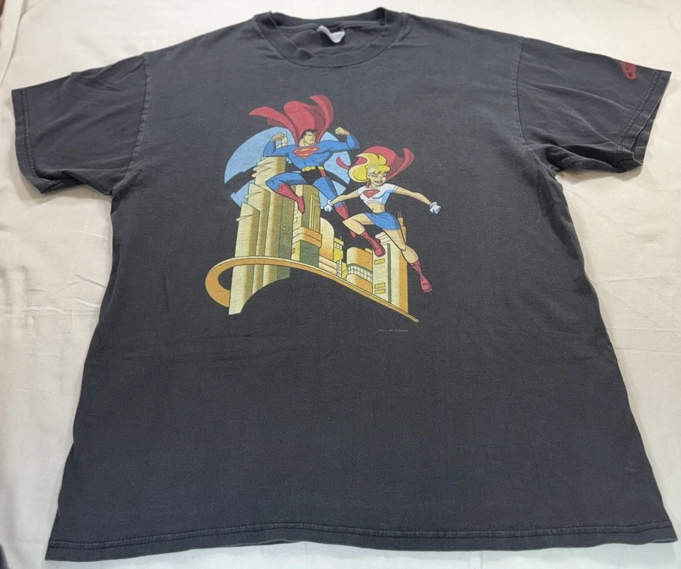 Camisa Superman Vintage 1998 DC Comics Rara Graphitti Diseños Talla Grande Foto 1 de 4