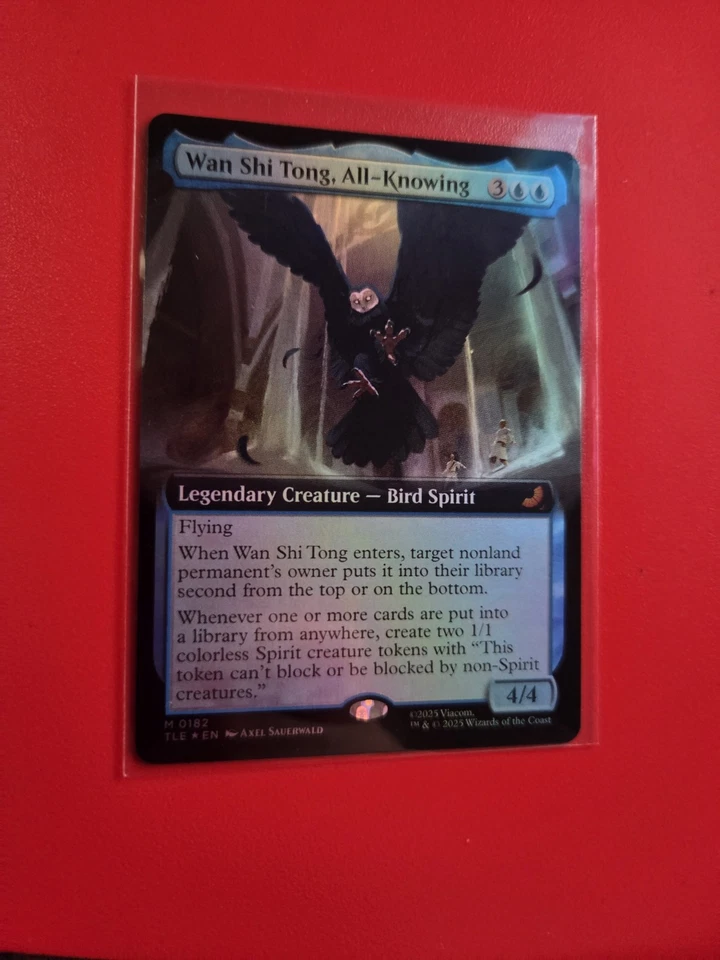 Wan Shi Tong, All-Knowing - Avatar The Last Airbender (Extended) FOIL NM - Image 1 of 1