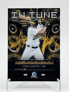 2024 Bowman Draft In Tune #IT-3 NICK KURTZ - Picture 1 of 2