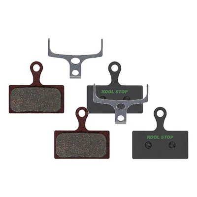 Paquete de pastillas de freno de disco Kool-Stop XTR Ebike placa trasera de acero en capas de cerámica, Foto 1 de 2