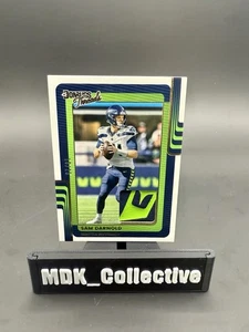 Tarjeta rara Panini Donruss Sam Darnold 2025 #DTH-SDD Threads/25 SSP 🔥🔥 - Imagen 1 de 12