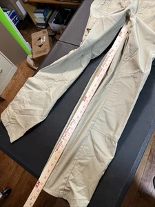 5.11 Tactical Pants 8 Khaki BDU Ripstop 30 X 32 Cargo Uniform Tan Pockets M/F - Picture 1 of 17