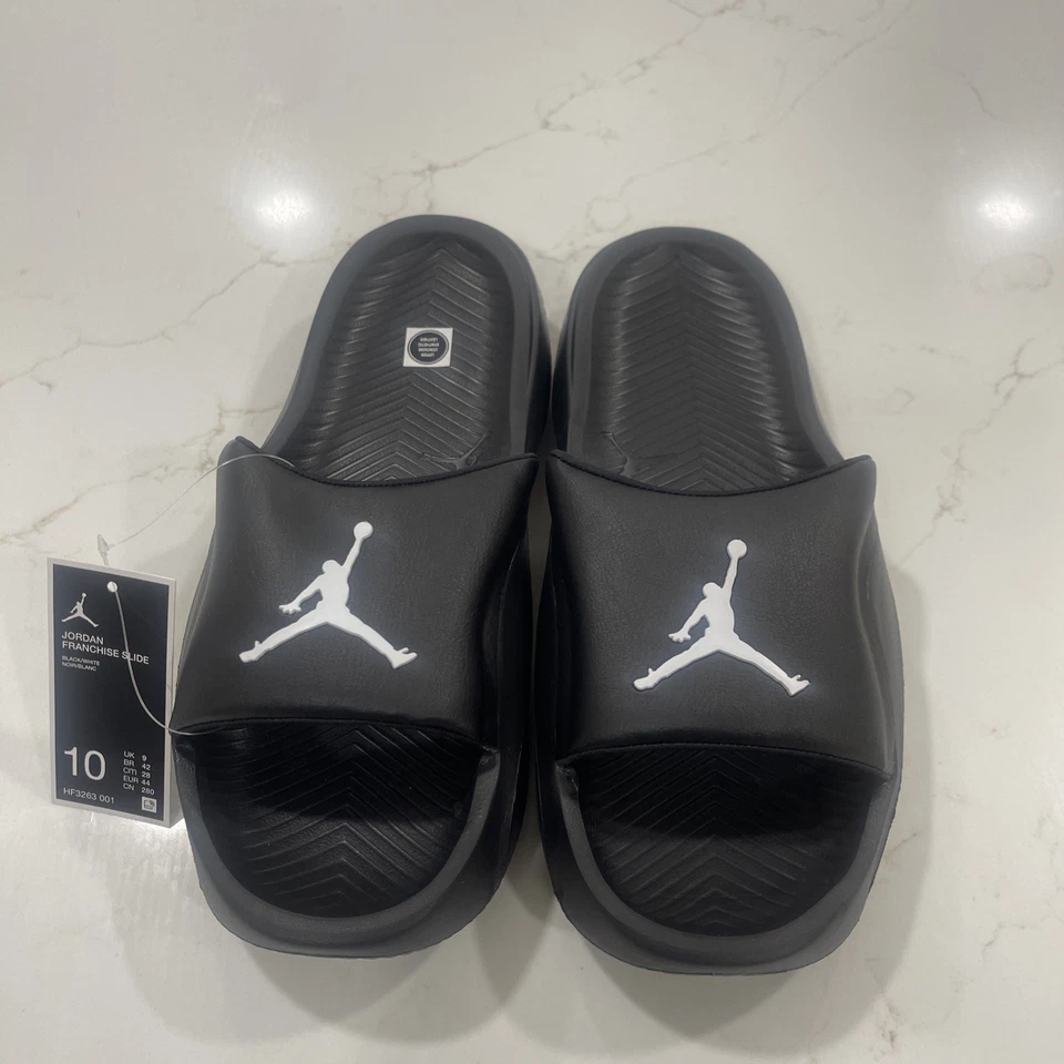 Air Jordan Franchise ‘Triple Black’ Men’s Size 12 Slides HF3263-001