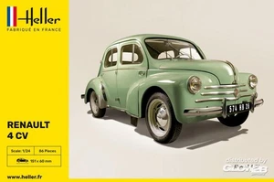 1/24 Maquette RENAULT 4 CV - HELLER 80762 - Picture 1 of 1