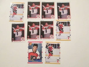 Hockey Rookie Lot of 10 Mike Ricci Philadelphia Flyers - Picture 1 of 1