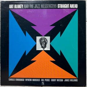 Art Blakely & The Jazz Messengers - Straight Ahead - 1981 - Vinyl LP - Picture 1 of 4