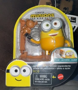 Minions The Rise of Gru Action Striking Bob Figure Illumination Mattel Brand New - Picture 1 of 2