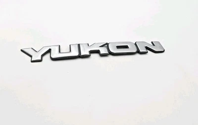 2000-2006 GMC YUKON SIDE REAR EMBLEM LOGO BADGE SIGN SYMBOL OEM - Image 1 of 3