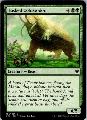 Magic | KTK | Tusked Colossodon | 155 | Normal | LP - Image 1 of 2