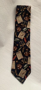 ALYNN Neckwear Seidenkrawatte "EHRLICHER ANWALT EIN FLIGHT UP!" Krawatte zum Thema Gesetz - Bild 1 von 4