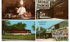 Geroge Diamond Restaurant Post Card, Circa 1960 "The Place For Beef In Chicago"