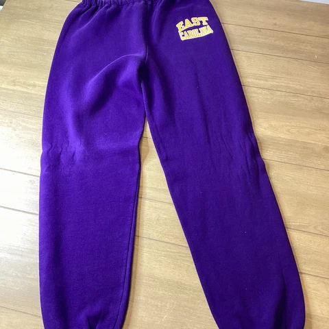 Vintage East Carolina Pirates Russell Athletic Sweatpants ECU Size Large Y2K 90s Cover