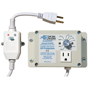 Crawl Space Humidistat Humidity Controller System - Picture 1 of 5