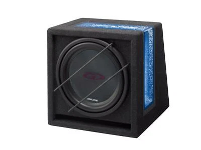 Alpine SBG-1244BR Bassreflex Subwooferbox (4Ohm) 30 cm 12-Zoll Subwoofergehäuse  - Bild 1 von 2