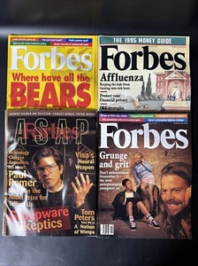 Forbes Magazines Lot of 4 (1995) - Picture 1 of 17