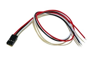 3Pin Dupont 2.54mm pitch BEC Female Housing Connector socket plug wire 30cm x 10 - Picture 1 of 5