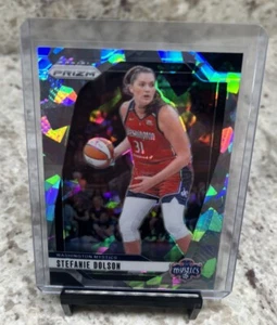 2024 WNBA PANINI PRIZM STEFANIE DOLSON CRACKED ICE #34 Mystics - Picture 1 of 2