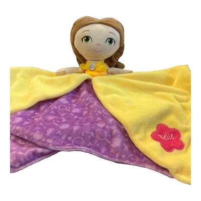 Disney Baby Princess Belle Beauty And The Beast Security Blanket  Lovie - Image 1 of 4