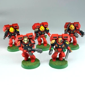 Assault Squad - Blood Angels - Painted - Warhammer 40K GW Part Metal C5238 - Picture 1 of 2