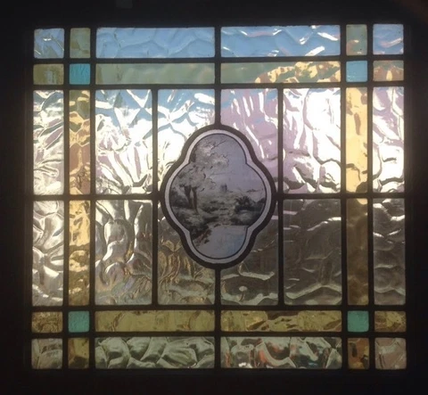 Stained Glass Window Scenic Cover