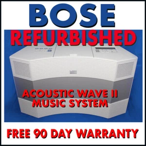 Refurbished Bose Acoustic Wave Music System Series II CD Player Platinum White - Picture 1 of 4
