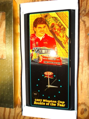Jebco 000910 Limited Edition Jeff Gordon 1993 Winston Cup Rookie of Year Clock Cover