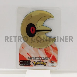 NINTENDO POKEMON LAMINCARDS EDIBAS Cards 2006 - ITA - 337 Lunatone - Picture 1 of 1