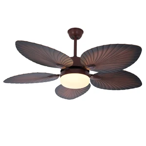 52-Inch Vintage American Style 5-Blade Ceiling Fan Light, Remote Control, 110V - Picture 1 of 16