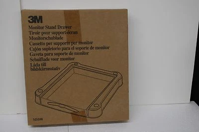 3M MS100 Monitor Stand Drawer NEW - Image 1 of 3
