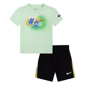New Boys (4-7) Nike Graphic T-Shirt and Mesh Shorts Set Pick Size & Color - Picture 1 of 15