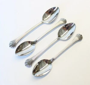 4 Gorham Grande Quintett Muster 18/8 Edelstahl Platz/Ovale Suppenlöffel 7" - Bild 1 von 3
