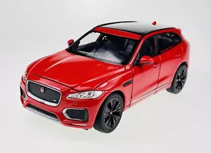 WELLY JAGUAR F-PACE RED 1:24 DIE CAST METAL MODEL NEW IN BOX - Picture 1 of 6