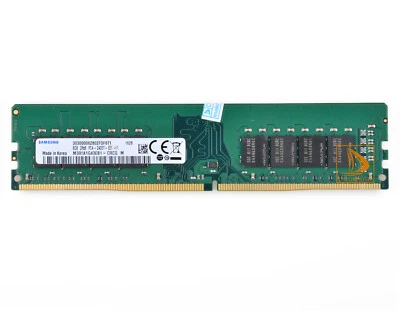 Samsung 8GB PC4-2400T DDR4 2400MHz 288Pin UDIMM Desktop Memory RAM Low Density - Image 1 of 4