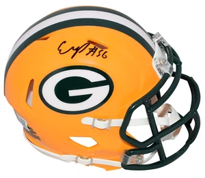 EDGERRIN COOPER AUTOGRAPHED GREEN BAY PACKERS SPEED MINI HELMET BECKETT - Picture 1 of 1