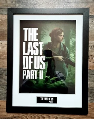 The Last Of Us II Limited Collectors Print Framed Kunstdruck Gerahmt 40cm x 30cm - Bild 1 von 4