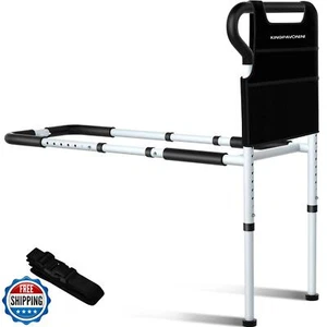 King Pavonini Bettgitter für ältere Erwachsene Sicherheit - verstellbarer Bettstock mit N - Bild 1 von 5