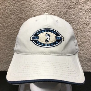 North Carolina Tar Heels Hat Cap Strap Back Beige Top of the World Football Mens - Picture 1 of 10