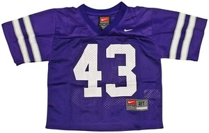 Vintage Nike Kansas St. Wildcats Purple NCAA Toddler Football Jersey - NWT - Picture 1 of 1