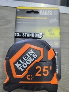 Klein Tools 9225 Tape Measure, Heavy-Duty Measuring Tape with 25-Foot Double - Picture 1 of 2