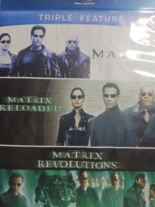 The Matrix / Matrix Reloaded / Matrix Revolutions (Blu-ray, 3-Disc Set, 2013) - Picture 1 of 2
