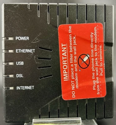 Westell DSL2 + Router Model 6100 Wind River E90 160015 06 - Image 1 of 4