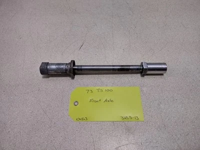 Suzuki TS 100 TS100 1973 eje delantero eje perno #325,5-13 Foto 1 de 4