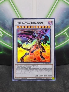 Yugioh Red Nova Dragon LC5D-EN073 Super Rare 1st Edition NM - Bild 1 von 2