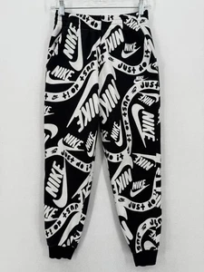 Nike Sportswear Club Fleece Jogginghose Kinder Gr. L schwarz weiß Hose FD3198-010 - Bild 1 von 9