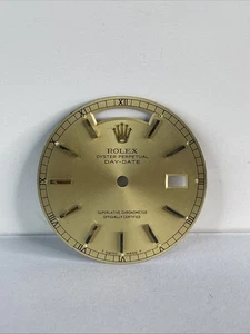 Rolex Factory Day-Date 18038 Champagne Stick Gold Dial Part - Bild 1 von 5