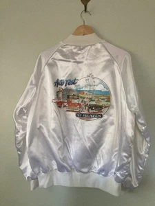 Vintage 90s Westark Satin car Clubs CHEVY Snap Jacket XL USA Made - Picture 1 of 10