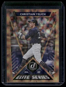 2020 Donruss #E-1 Christian Yelich Elite Series #/999 - Bild 1 von 2
