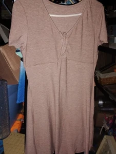 Top tunica lungo Xl marrone donna foro chiave basic capsula basic top - Foto 1 di 1