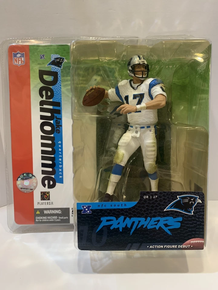 McFarlane NFL #17 2004 Jake Delhomme Carolina Panthers Serie 10 selecciones deportivas Foto 1 de 4